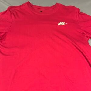 Pink Nike T-Shirt. Size medium